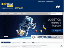 Tablet Screenshot of aircargoeurope.com